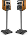 PERLESMITH Universal Floor Speaker Stands 26 Inch for Surround Sound, Klipsch, Sony, Edifier, Yamaha, Polk & Other Bookshelf Speakers Weight up to 22lbs - 1 Pair