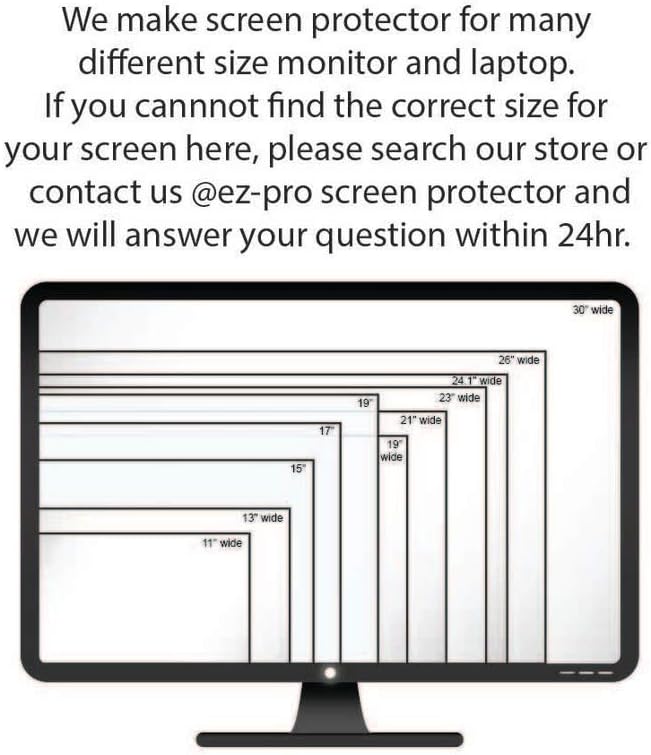 Privacy Screen Filter for 21.5 Inches (Screen Measured Diagonally) Desktop Computer Widescreen Monitor, Screen Filter size is 18.7 inch width x 10.5 inch height