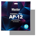 Maxtor Thermal Pad 14.8 W/mK, 120x120x0.5mm (1 pcs) Silicone, Highly Efficient Heat Resistant Soft Pad for Laptop Heatsink/SSD/CPU/IC/LED Cooler