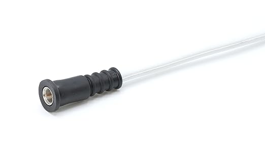 THE CIMPLE CO Coaxial Cable Weather Boot - RG6 Connectors RG59 Ends Coaxial Boots - Weatherproof (Black) - Pack of 4