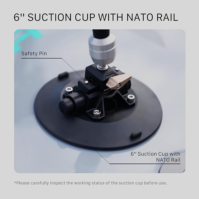Tilta Hydra Articulating Car Mounting System | Supports 75mm & 100mm Tripod Heads | Heavy Duty | Mount via Manfrotto & Arca | Optional Electronic Suction Cups | Stable & Secure