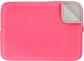 RAINYEAR 14 Inch Laptop Sleeve Protective Case Soft Lining Padded Zipper Cover Carrying Bag Compatible with 14" Notebook Computer Tablet Ultrabook Chromebook (Bright Pink, Upgraded Version)