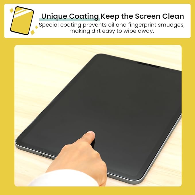 BELLEMOND Tempered Glass Screen Protector designed for iPad Air 11” (M3, 2025 / M2, 2024) - Ultra Clear「EZ Guide」Alignment Kit for Flawless Installation, 10H Hardness - Designed in Japan