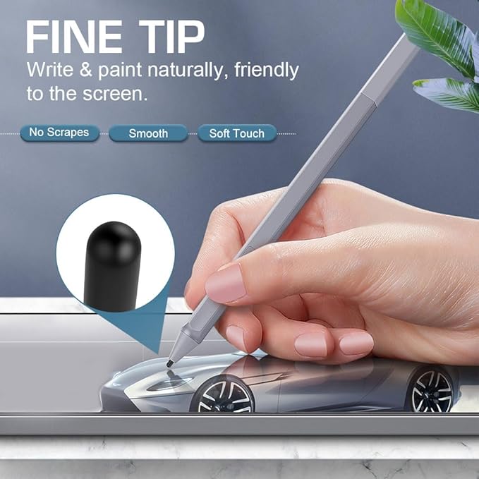 MoKo Pen Tips for Surface Pen (5 Packs, 2xHB/2x2H/H Type), Surface Pen Tip Replacement Kit Compatible with Surface Pro 2017 Pen (Model 1776)/Surface Pro 4 Pen, Original Pen Nibs Refill for Stylus Pen