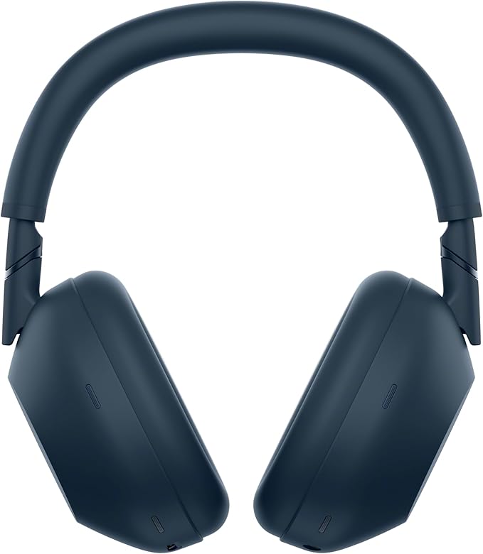 Sony WH-1000XM6 The Best Wireless Noise Canceling Headphones, HD NC Processor QN3, 12 Microphones, Adaptive NC Optimizer, Mastered by Engineers, Studio-Quality, 30-Hour Battery, Midnight Blue