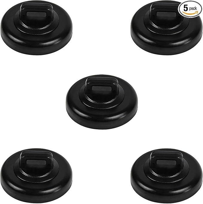 Magnet Zip Tie Mount Clips Magnetic Zip Ties Mount Base Holder Strong Wire Cable Holder Mount Wire Clips Management for Home Office Marine Electrical Wiring (D23 5Pcs)
