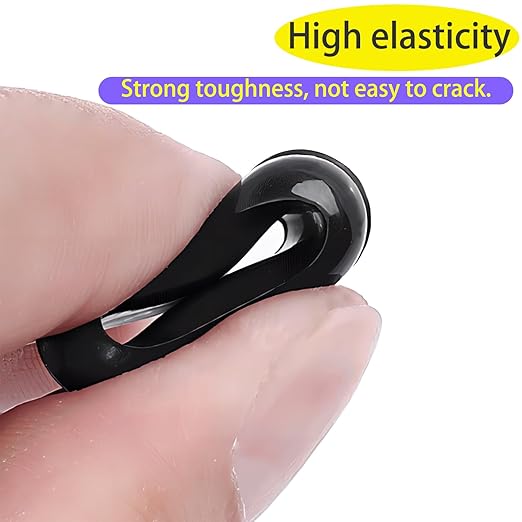 Qrity 9 PCS Rubber Grommets Cable Railing, Car Grommet, Cable Railing Protective Sleeves for Metal Posts, ID 25mm Mount Dia 30mm
