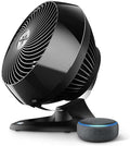 Vornado 660 AE Large Whole Room Works with Alexa Air Circulator Fan with 4 Speeds, Black, A Certified for Humans Device