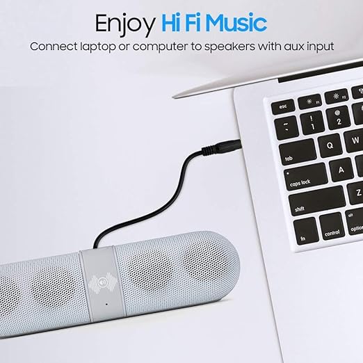 Cmple - 12 ft 3.5mm Aux Audio Cable, Male to Male, Black, Compatible with Car, Phone, Headphones, PC, TV