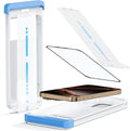 Screen Protector for iPhone 15 Pro Max Military Grade Tempered Glass Auto-Alignment OneTouch Kit Cell Phone Accessories Bubble Free Case Friendly Auto Dust-Removal Easy Install [1 Pack]
