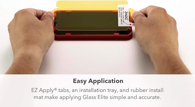 ZAGG InvisibleShield Glass Elite Screen Protector - Made for Apple iPhone 11 - Case Friendly Screen - Impact & Scratch Protection (200103913)