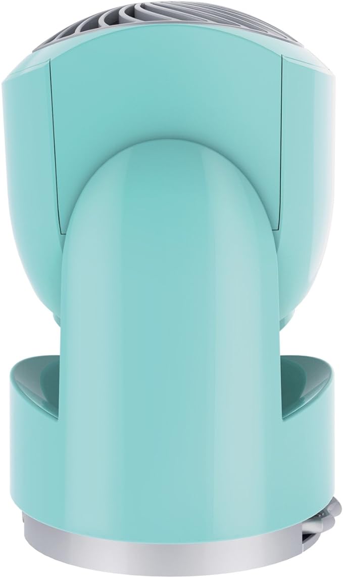 Vornado Flippi V6 Compact Air Circulator Fan, Quiet Portable Travel Fan for Desk or Bedroom, Adjustable Head, 2 Speeds, Bliss Blue