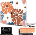 CISSOOK Compatible with MacBook Air 13.3 inch Case M1 A2337 A2179 A1932, Plastic Hard Shell Case Keyboard Cover Screen Protector for MacBook Air 13 2021 2020 2019 2018, Vintage Flowers