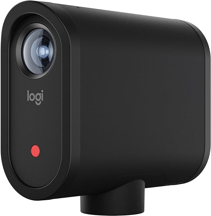 Logitech for Creators Mevo Start, Wireless Live Streaming Camera, 1080p HD Video Quality, Intelligent App Control, Stream via LTE or Wi-Fi - Black