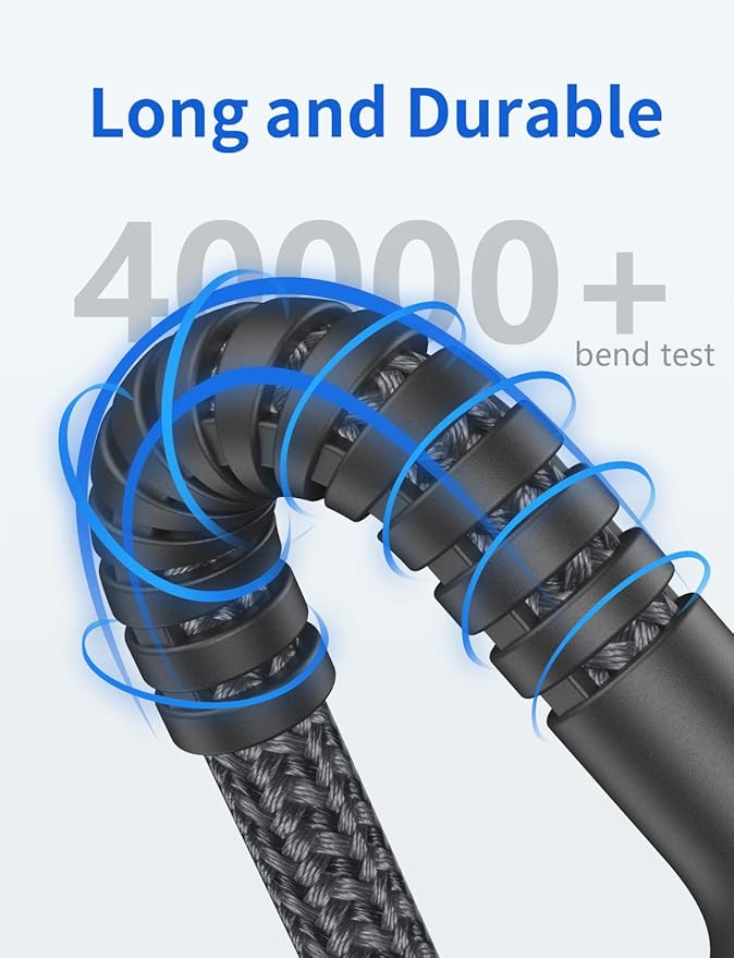 Short iPhone Charger Cable 1FT 2Pack Apple MFi Certified USB Lightning Cable, iPhone Charging Cord Nylon Braided Charger Cable Compatible with iPhone 14 13 12 11 Pro Max XS XR X 8 7 6 Plus 5 iPad
