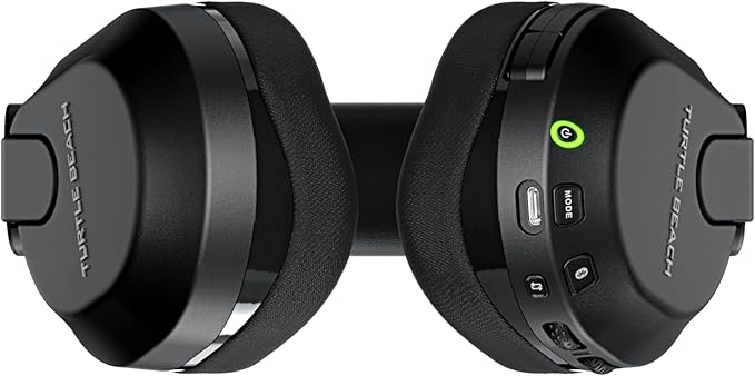 Turtle Beach Stealth 600 Wireless Multiplatform Amplified Gaming Headset for PC, PS5, PS4, & Mobile – Bluetooth, 80-Hr Battery, Noise-Cancelling Flip-to-Mute Mic, Waves 3D Audio –Black