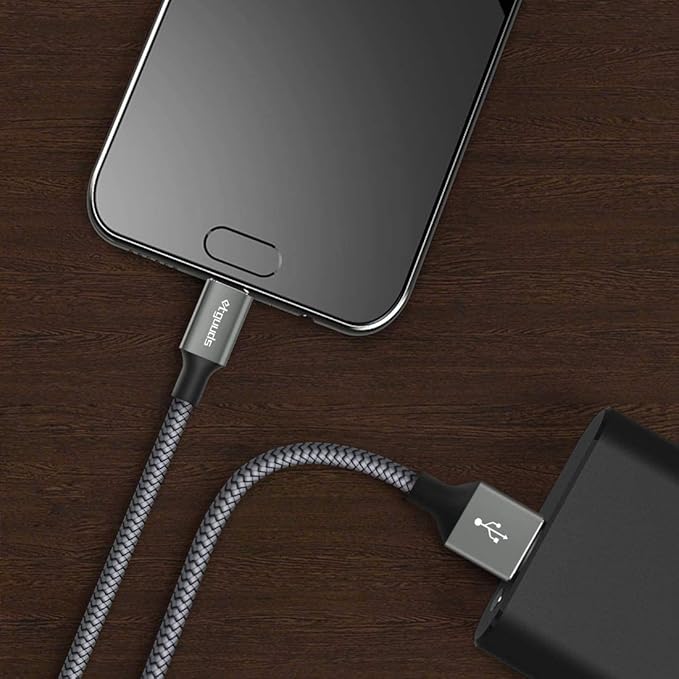etguuds 4ft USB A to USB C Cable 3A Fast Charging, 2-Pack USB A to USB Type C Charger Cord for iPhone 16 15 Pro/Pro Max/Plus, for Samsung Galaxy S24 S23 S22 S21 S20 S10 A55 A54 Flip Note, Moto, Gray