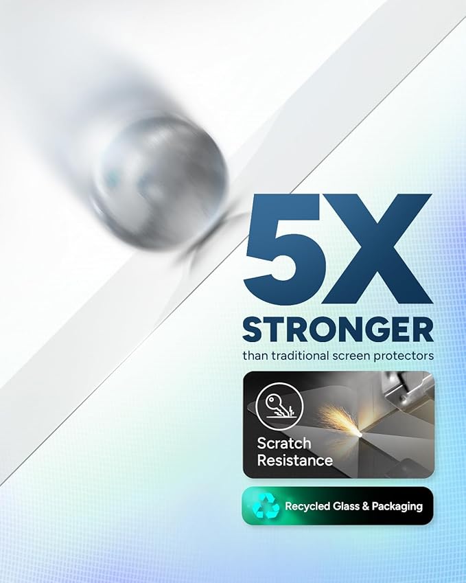 ZAGG InvisibleShield Glass Elite Privacy iPhone 15 Plus Screen Protector - 5X Stronger with Reinforced Edges, 2-Way Privacy Filter, Scratch & Smudge-Resistant Surface, Easy to Install