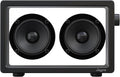 Cassette Portable Bluetooth Speaker, 20W Minimalist Speakers Bluetooth Wireless Loud, HD Powerful Sound and Wide Compatibility V5.3 for Indoor Outdoor - Black