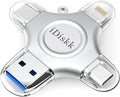 256GB App-le Certified iPhone 17 16 iDiskk FLASHDRIVE 256GB USB C Thumb Drive Photo Stick for iPhone iPad Android Samsung Flash Drive for iPhone Photos 15/14/13/12/12 pro/12 mini Storage