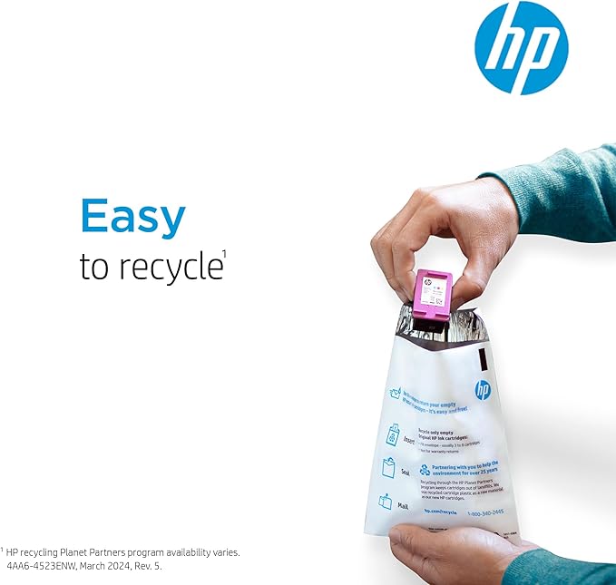 HP 902 Magenta Ink Cartridge | Works with HP OfficeJet 6950, 6960 Series, HP OfficeJet Pro 6960, 6970 Series | Eligible for Instant Ink | T6L90AN