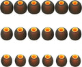 Earbud Replacement Tips Silicone Earbud Tips Ear Bud Covers Fit Most in-Ear Earbuds(Inner Hole 3.8mm -5.1mm) Headphone Rubber Tips Eartips 9 Pairs S M L