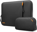 tomtoc 360 Protective Laptop Sleeve Set for 15-inch MacBook Air M4/A3241 2025, M3/A3114 M2/A2941, 15-inch MacBook Pro A1990 A1707, Dell XPS 15 Plus, Water-Resistant Laptop Case with Accessory Pouch