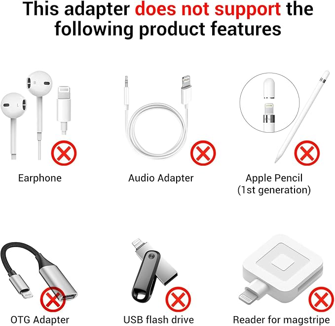 Temdan 4 Pack Lightning to USB C Adapter for iPhone 15/16 Pro/16 Pro Max/Plus,Samsung S25/S24,USB C Charger Connector Cable,for iPhone 16/15 Charger,16/15 Accessories - Black(Not for Audio/OTG)
