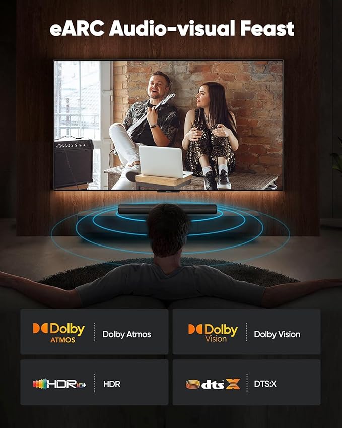 Highwings 8K HDMI Cable 4.99ft Total Length, 4.63ft Cable Length, Ultra High Speed HDMI Braided Cord-4K@120Hz, 8K@60Hz,eARC, Compatible for PS5,Monitor,PC and More