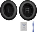 Replacement Ear Pads - Compatible with Bose QuietComfort 45 / SE Headphones, Soft Protein Leather,Premium Noise Cancelling Earpads, Durable & Comfortable Ear Cushions (QC 45-Black)