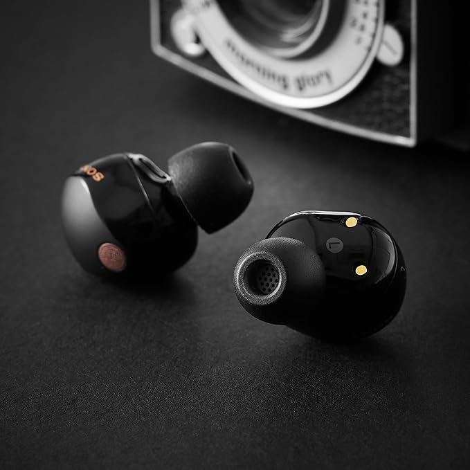 AZLA Foamax Standard (MS), Foam Earbud Tips, Memory Foam Earbud Tips for Wireless Headphones, Noise Canceling Earbuds Replacement Tips Compatible with Sony, Beats, Samsung, Skullcandy