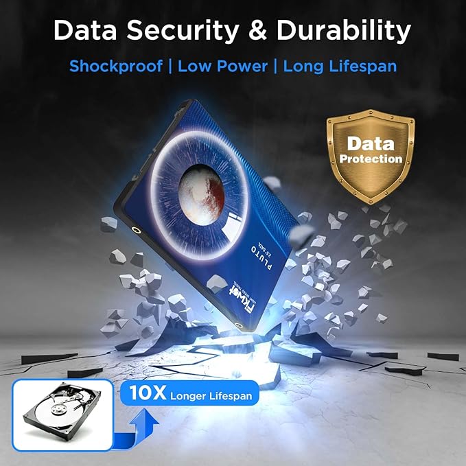 FX815 2TB SSD, 2.5" SATA SSD, Internal Solid State Drive, Up to 560MB/s, 3D NAND SLC Cashe, Compatible with Laptop & PC Desktop