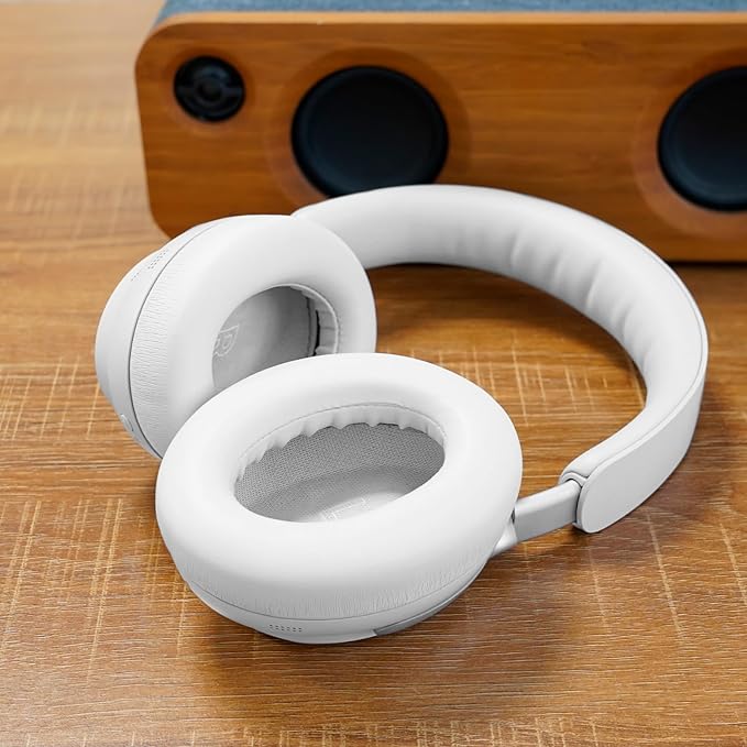 GEVO Earpads Replacement for Bose QuietComfort Ultra (QC Ultra), Ear Pads Cushions Replacement with Protein Leather and Memory Foam,White Smoke