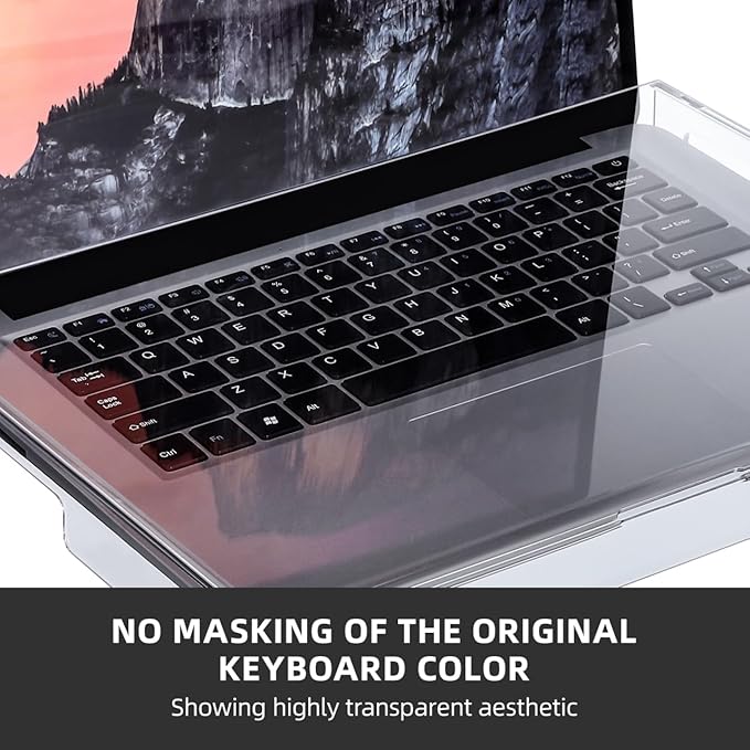 Gadpiparty Acrylic Keyboard Cover Clear Waterproof Laptop Keyboard Protector Computer Mechanical Keyboard Accessories 14 Inch