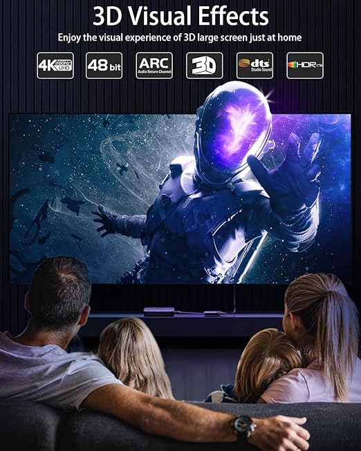 LEADSTAR HDMI Cable 4K 20 ft / 6m, High Speed HDMI 2.0 Cord Braided | 4K@60Hz, Ultra HD, 2160p, ARC, HDR, 3D, HDCP 2.2 | for Xbox, PS5, TV, Laptop, Monitor