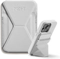 MOFT Magnetic Wallet Stand Compatible with iPhone 16/15/14/13/12 Series, Angle Adjustment & Magsafe Compatible MOVAS Phone Stand, Misty Cove