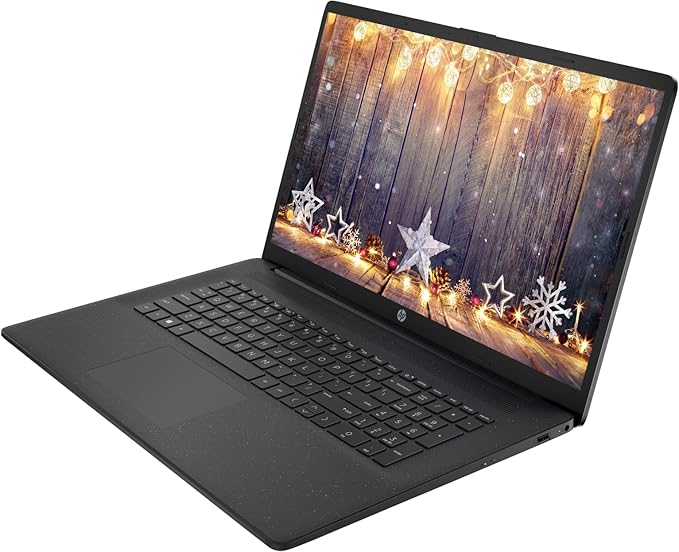 HP 17.3" Business Laptop Computer, 32GB RAM 1.2TB Storage (1TB SSD+256GB Docking Station Set), 10-Core Intel Core i5, Windows 11 Pro Laptop with Microsoft Office License Included, PLUSERA Earphones