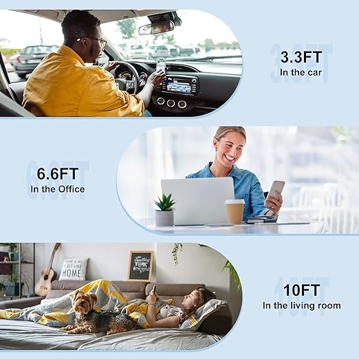 3-Pack Blue [3.3FT+6.6FT+10FT] 60W USB C to USB C Cable, Type C Fast Charging Cable for iPhone 16 15 Pro Plus Pro Max，for Galaxy S24 S23, for iPad Pro/Air, for MacBook Pro/Air and More