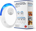 Ultrasonic Pest Repeller Mice Repellent Indoor Pest Repellent Ultrasonic Plug in, Mouse Deterrent, Pest Control for Spiders, Roaches, Insects (6 Pack)