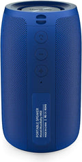 Bluetooth Speaker,MusiBaby Wireless,Waterproof,Outdoor,Portable Speaker,Dual Pairing,Loud Stereo,Booming Bass,24H Playtime Wireless Speakers for Home,iPhone,Party,Gifts(Blue)