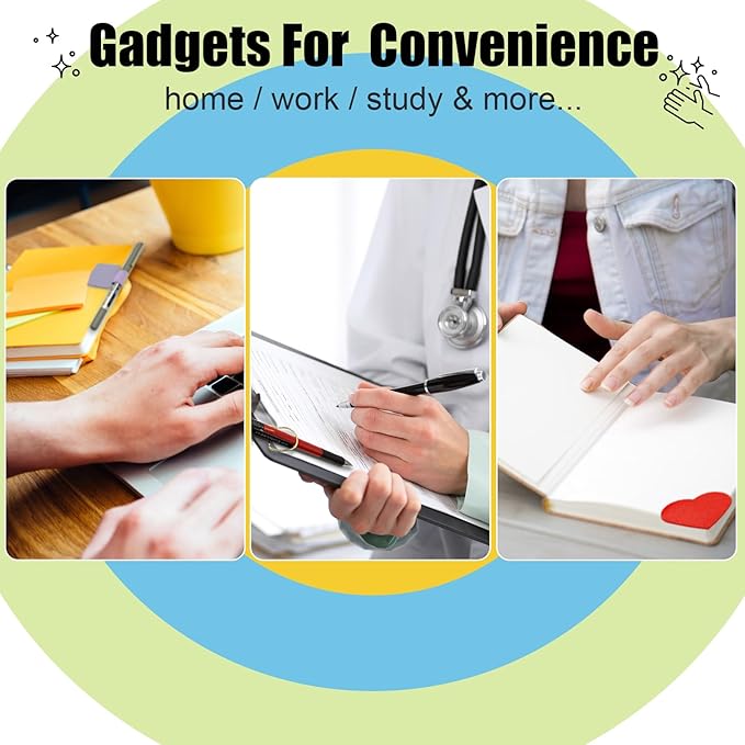 Pen Loop Holder for Notebook 16 Colors Self-Adhesive Stick On Pen Holder with Extra 2 Pens Clips 2 Leather Bookmarks As COMBO for Planner Journal Tablet Clipboards Calendars Bible Campus School Office
