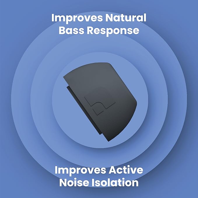 Foam Masters Ultra-Premium Memory Foam Ear Tips for AirPods Pro 1st & 2nd Gen | 3 Pairs | Black Magic Ver 6.0 | Secure | Comfort | Better Noise Cancel | Replacement Buds – Space Gray, Small