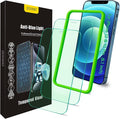 Blue Light Screen Protector for iPhone 12/12 Pro, (6.1") HD Anti Blue Light Blocking Tempered Glass Film, Eye Protection, Case Friendly, No Bubble,with Easy Installation Kit, 2 Pack