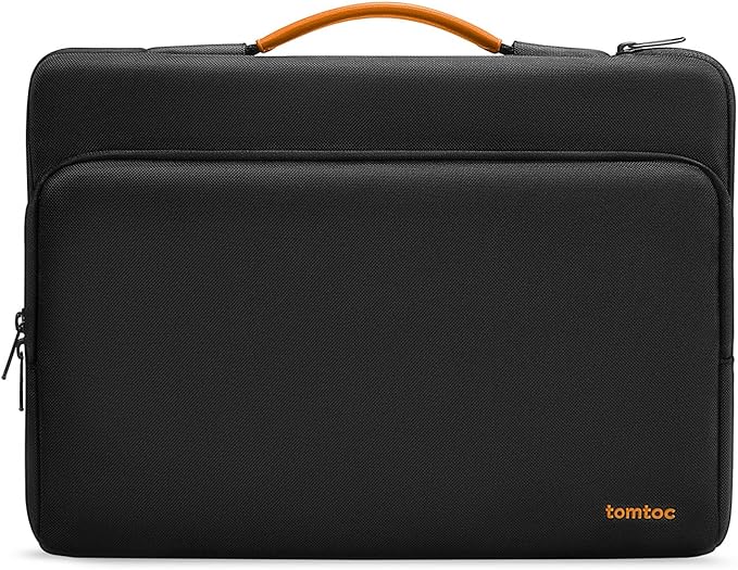 tomtoc 360 Protective Laptop Case for 15-inch 2025 New MacBook Air M4/A3241 M3/A3114 M2/A2941, 15 Inch Microsoft Surface Laptop 7/6, Dell XPS 15 Plus, 15-in MacBook Pro, Acer HP Chromebook 14