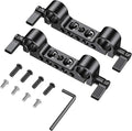 SmallRig Super Lightweight 15mm Railblock, Rod Clamp with 1/4"-20 Thread for Sony for Canon and Other 15mm DSLR Camera Rig Shoulder Support Rail System, Pack of 2-2061