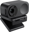 LOVENSE Webcam 2 4k for PC, Live Streaming Camera 1/2" Sensor True Focus Al Noise Canceling, Hand Gesture Control, Mobile Control, Auto Framing, Customizable Audio Modes, Microphones, Privacy Control