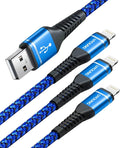 3FT Lightning Cable 3Pack MFi Certified iPhone Charger Cable USB Apple Charging Cord Compatible with iPhone 14/13/12/11/X/XS/XR/XS Max/8/7/6/5S/SE/iPad Pro/Mini/Air