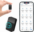 Mini Voice Recorder,64GB Magnetic Voice Activated Recorder with AI Noise Cancellation,72H Battery Life, USB-C Portable Recording Device for Car,Lectures,Meetings,Interviews (2025 Upgrade)