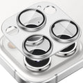 Tensea for iPhone 16 Pro/iPhone 16 Pro Max/iPhone 15 Pro/iPhone 15 Pro Max Camera Lens Protector, Metal Aluminum Alloy Tempered Glass Cover Camera Screen Protector Accessories, Case Friendly