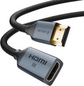 VCELINK 8K Short HDMI Extender Cable 0.6 FT Ideal for Tight Spaces, HDMI Extension Male to Female Adapter, Compatible with Roku TV Stick, HDTV, Game Console, Laptop (1 Pack, 2 FT)